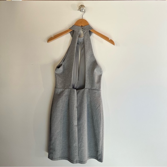 BANJUL GRAY MINI DRESS , SIZE:MEDIUM - Picture 11 of 13